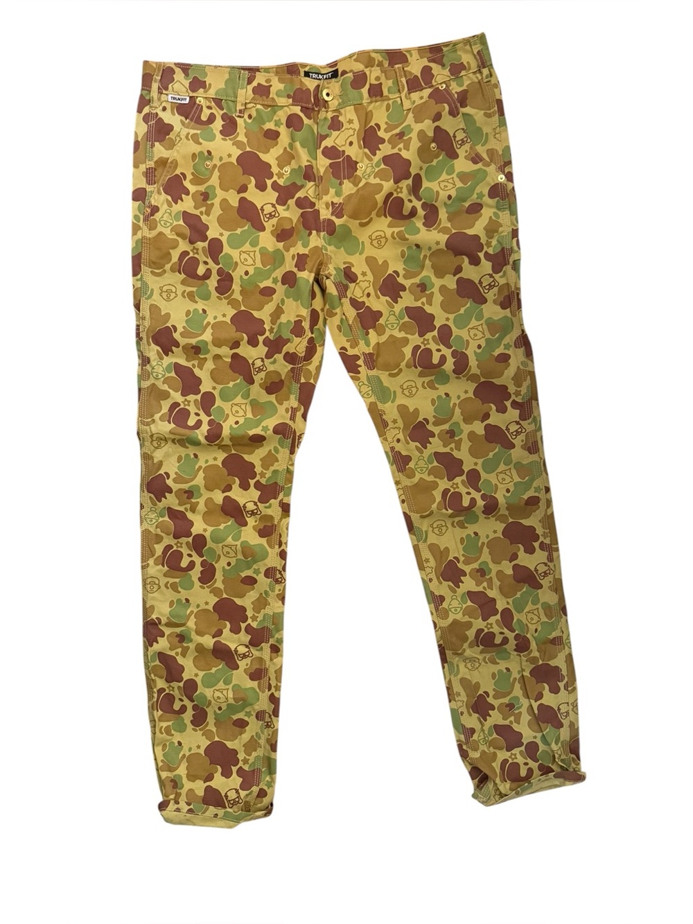 trukfit denim camo jeans pants Size 40